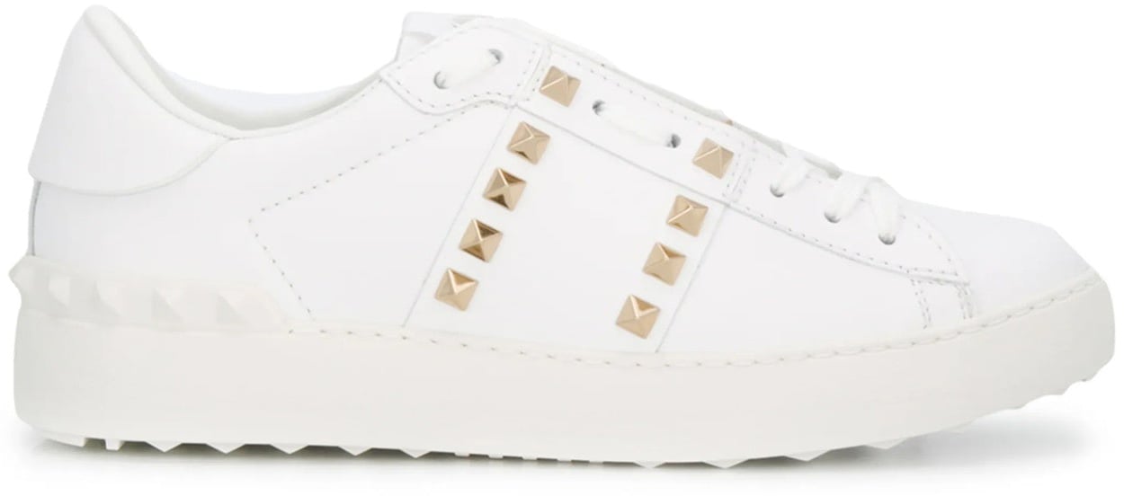 Valentino Valentino Garavani Rockstud Untitled Sneakers Wit