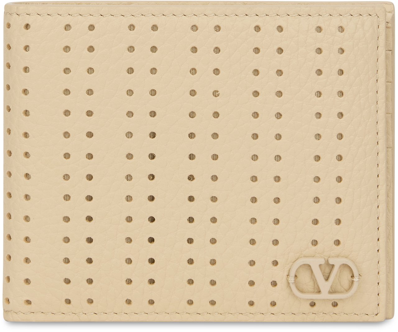 Valentino Wallet with logo Beige