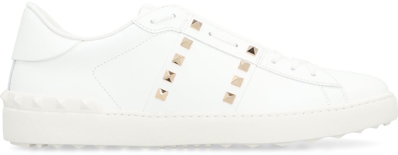 Valentino Rockstud low-top sneakers Wit