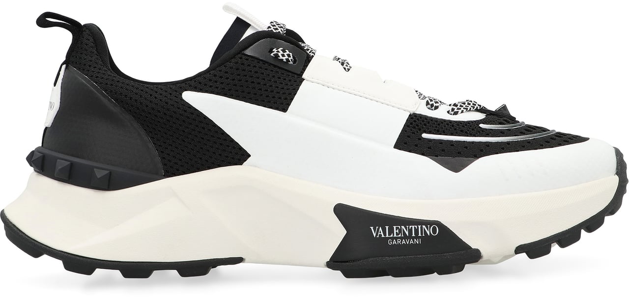 Valentino True Act mesh sneakers Zwart