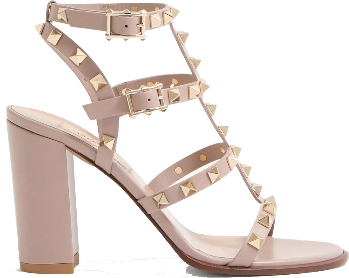 Valentino Valentino Garavani Rockstud Sandals Beige