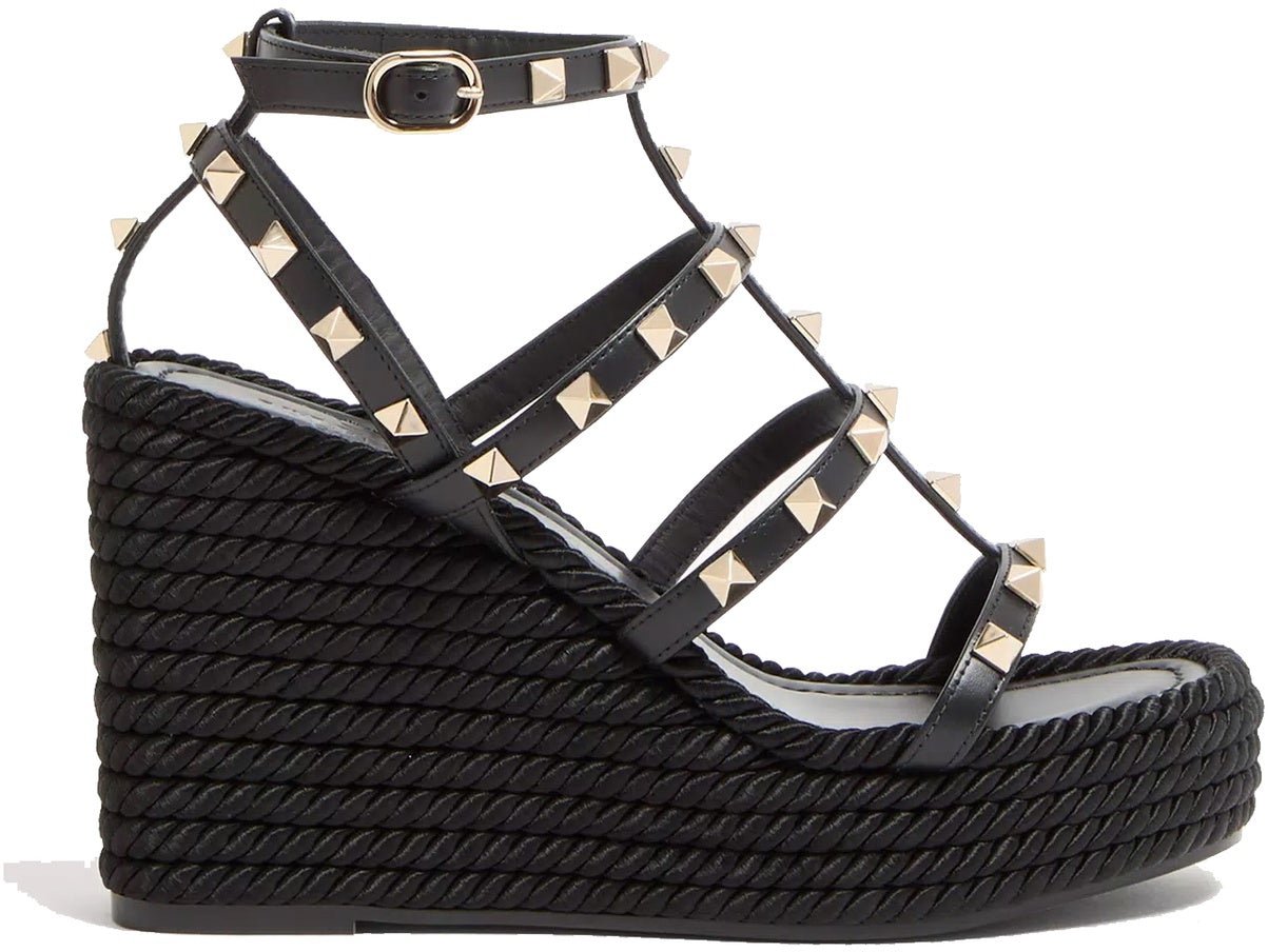 Valentino VALENTINO GARAVANI Wedge Sandals Zwart
