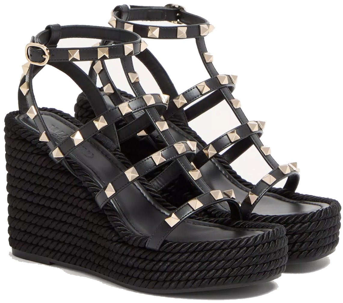Valentino VALENTINO GARAVANI Wedge Sandals Zwart