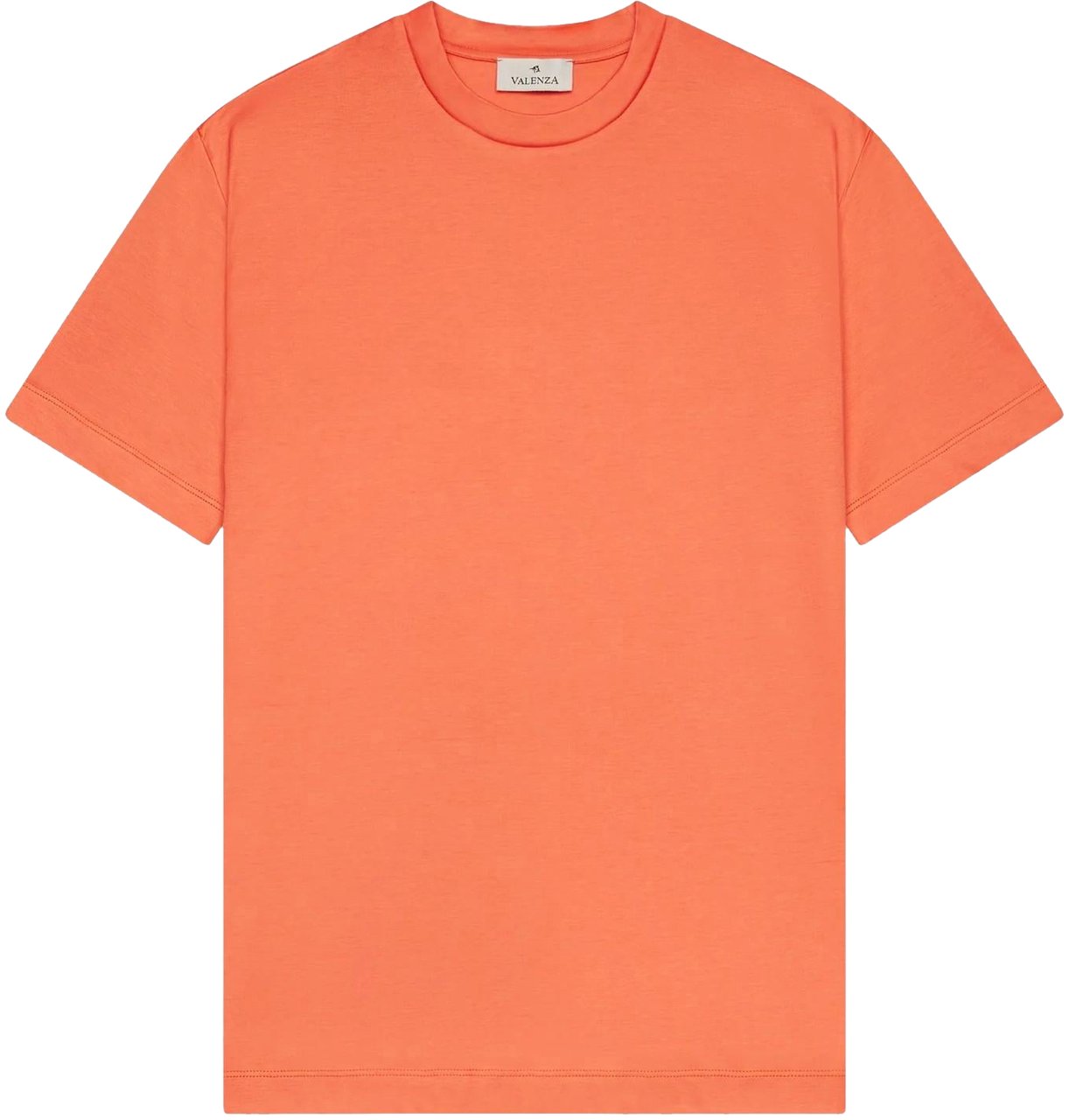 Valenza Heren Interlock Supima T-Shirt Geel