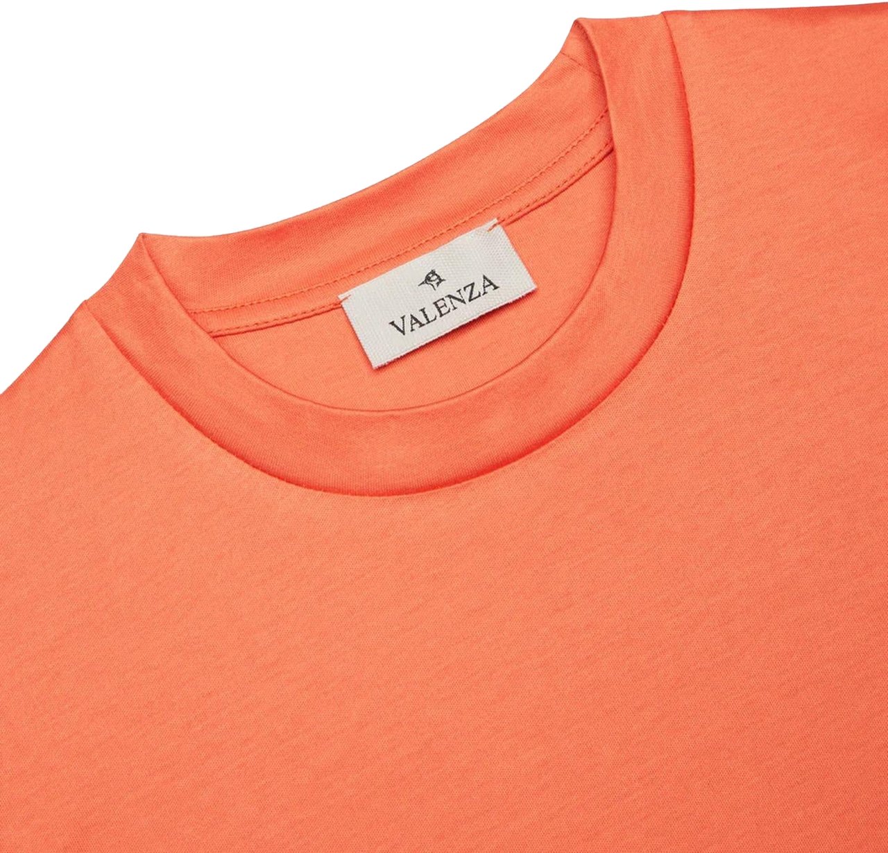 Valenza Heren Interlock Supima T-Shirt Geel