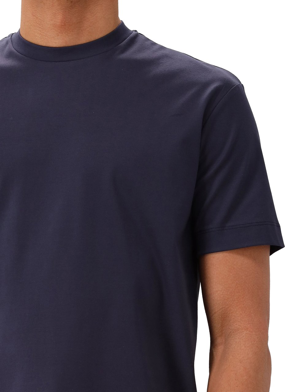 Valenza Valenza T-shirt Interlock Supima Comet 0195 Blauw