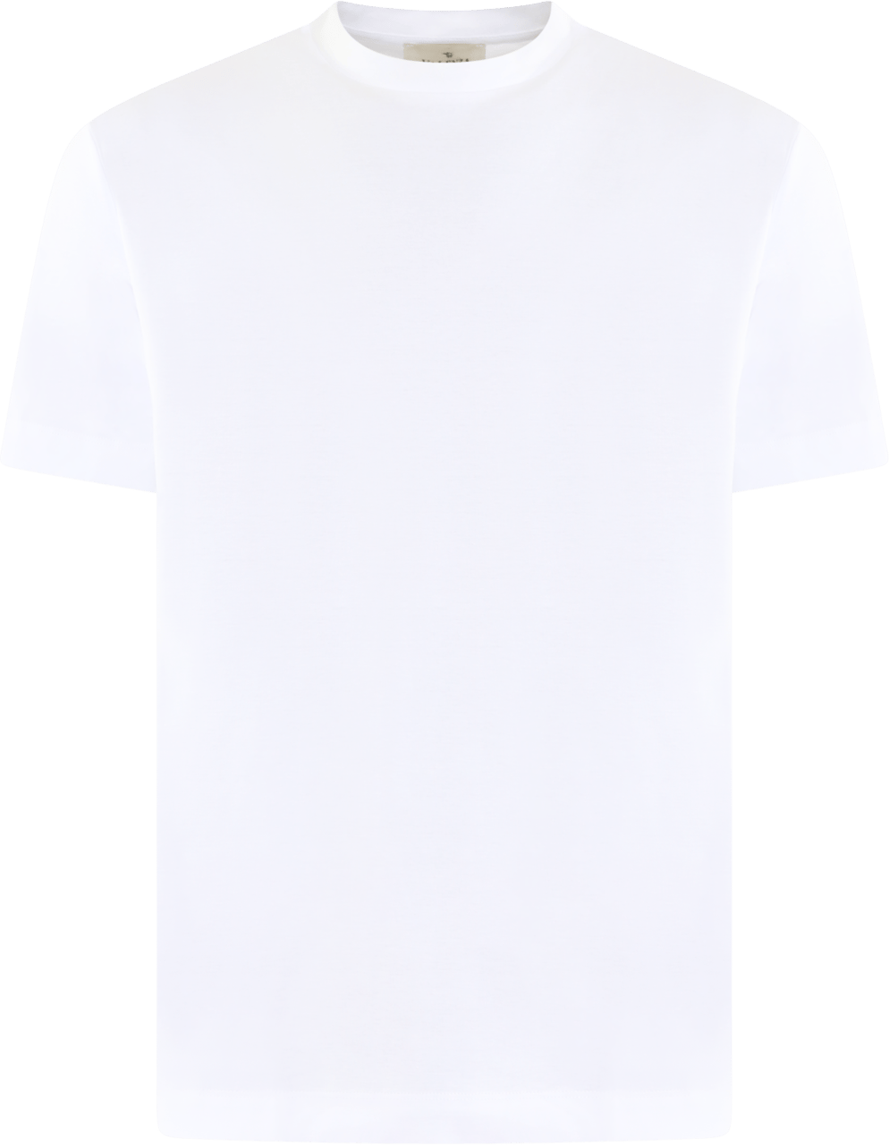 Valenza Heren Interlock Supima T-Shirt Wit Wit