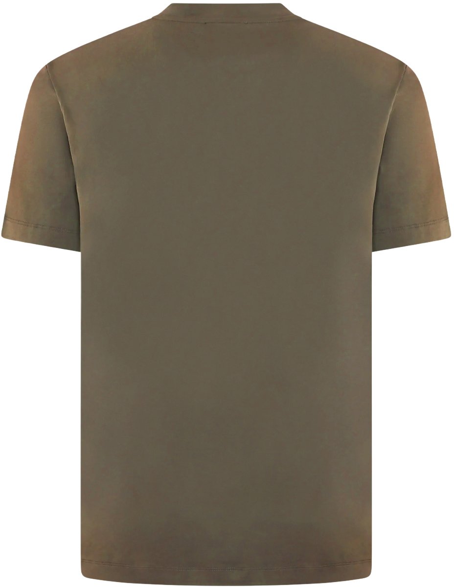 Valenza Heren Interlock Supima T-Shirt Beige Groen