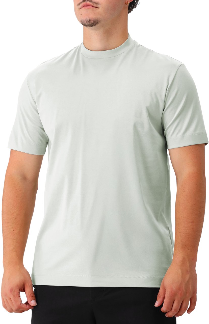 Valenza Valenza T-shirt Groen Interlock Supima Venice Green Groen
