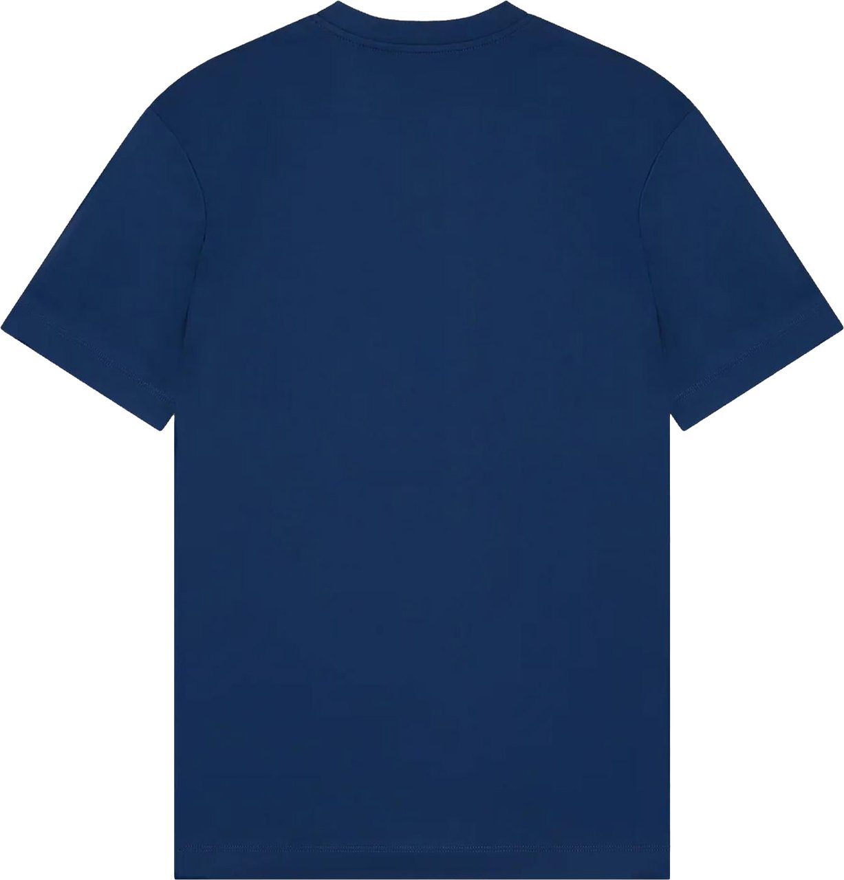 Valenza Heren Interlock Supima T-Shirt Blauw Blauw