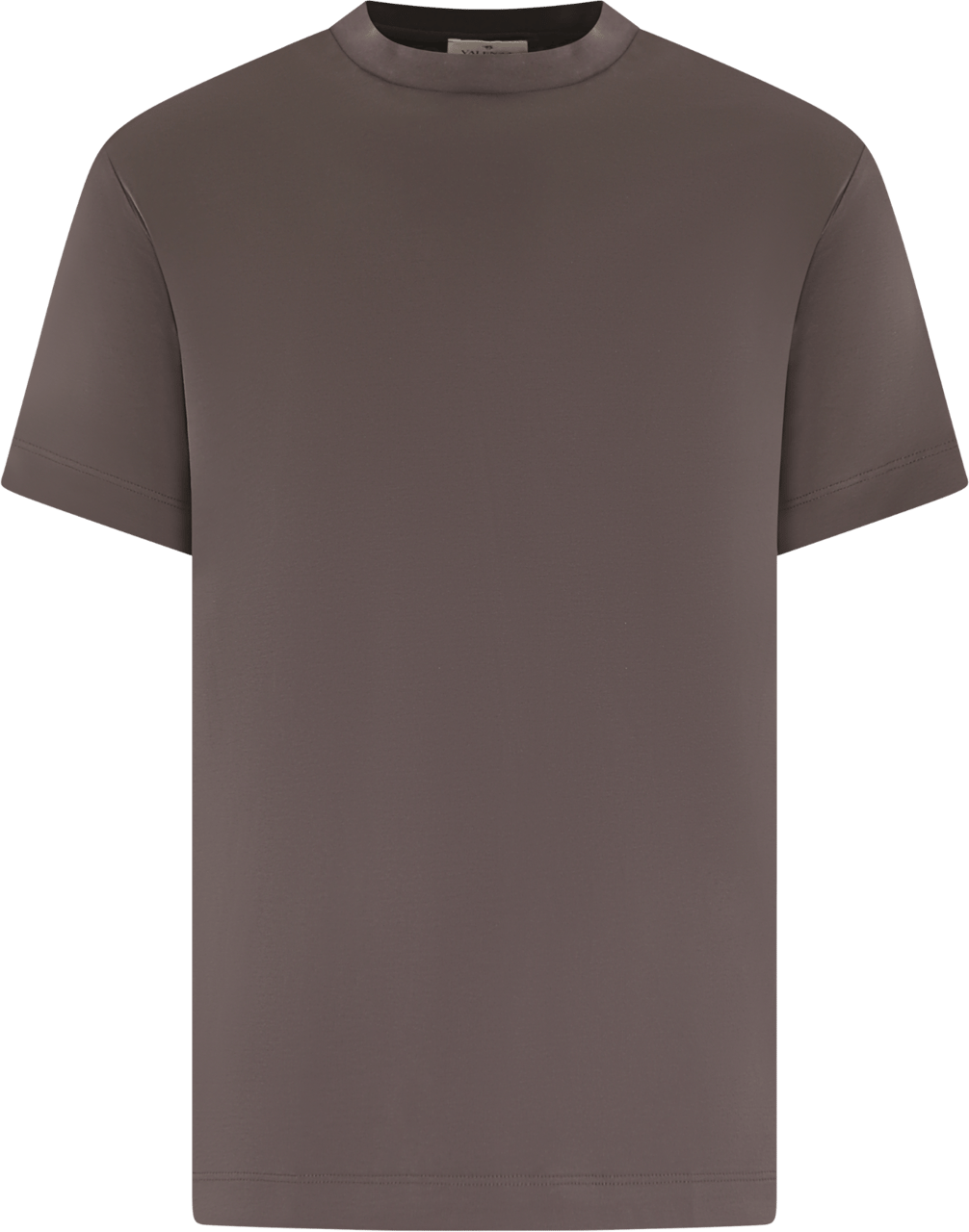 Valenza Heren Interlock Supima T-Shirt Grijs Grijs