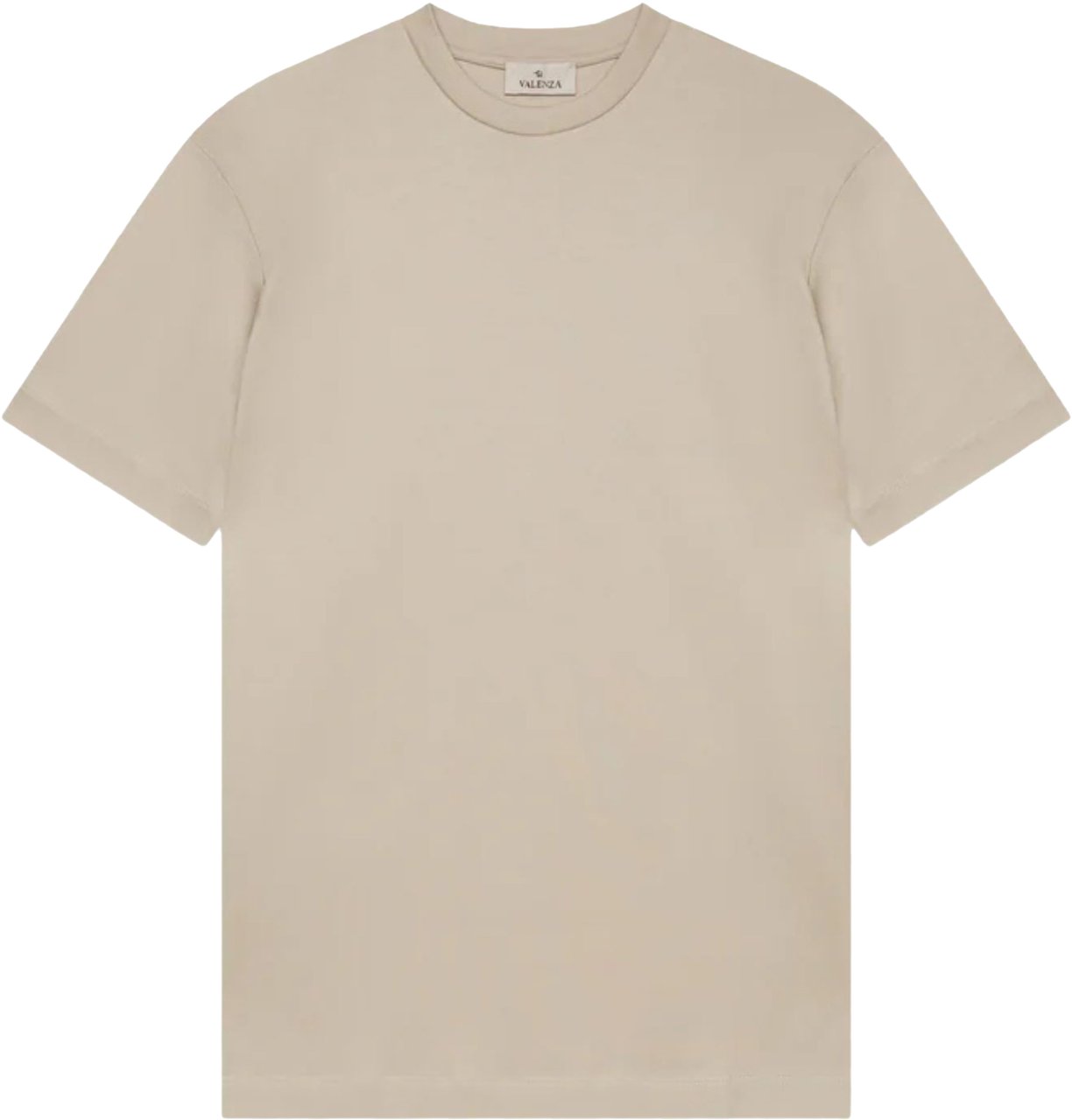 Valenza Valenza Interlock Supima T-shirts Beige 1001 Beige