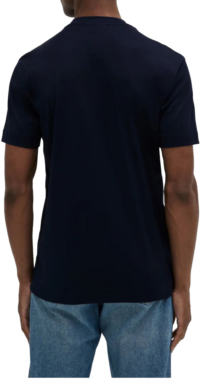 Valenza Valenza Interlock Supima T-shirts Donkerblauw 1001 Blauw