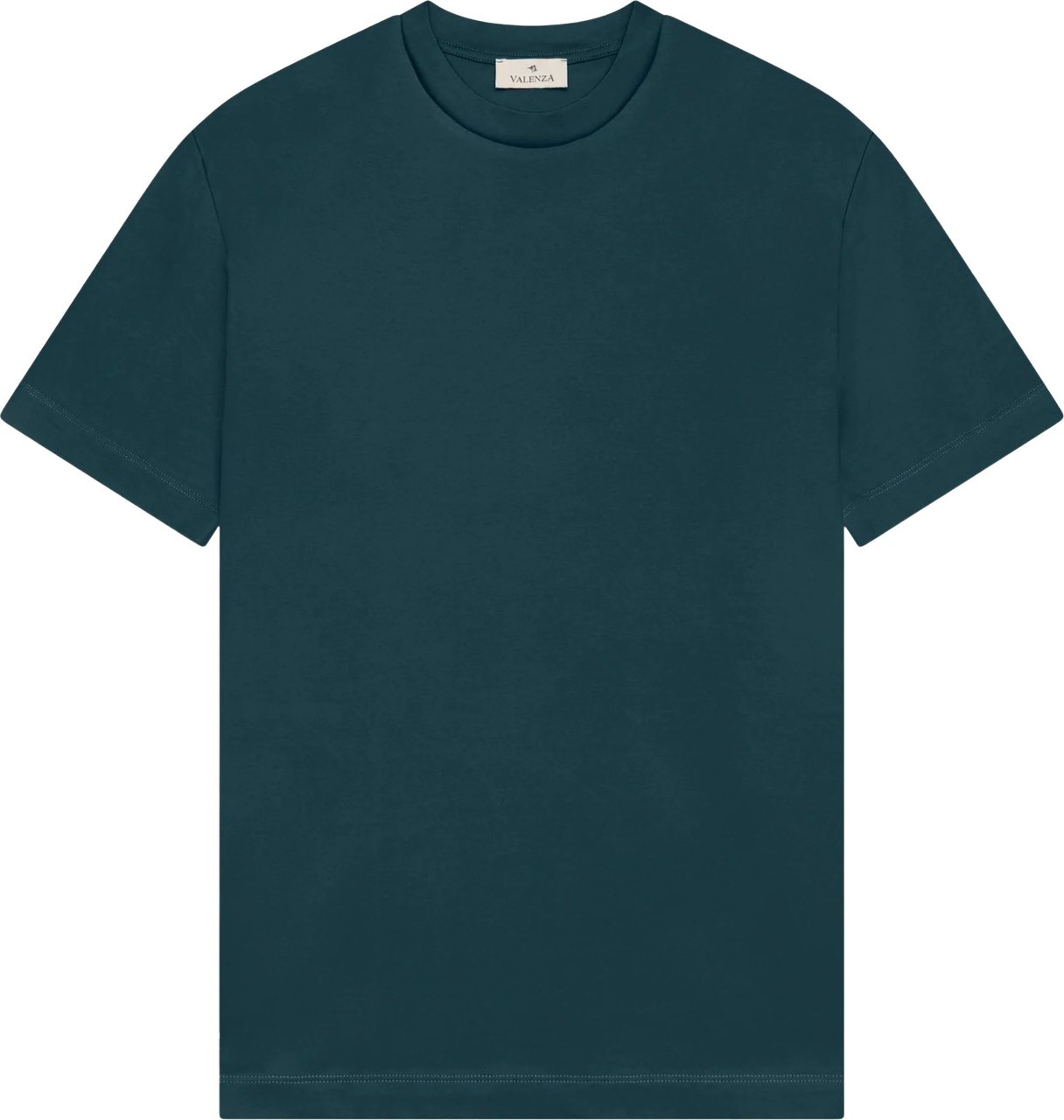Valenza Interlock Supima T-shirts Donkergroen 1001 Groen