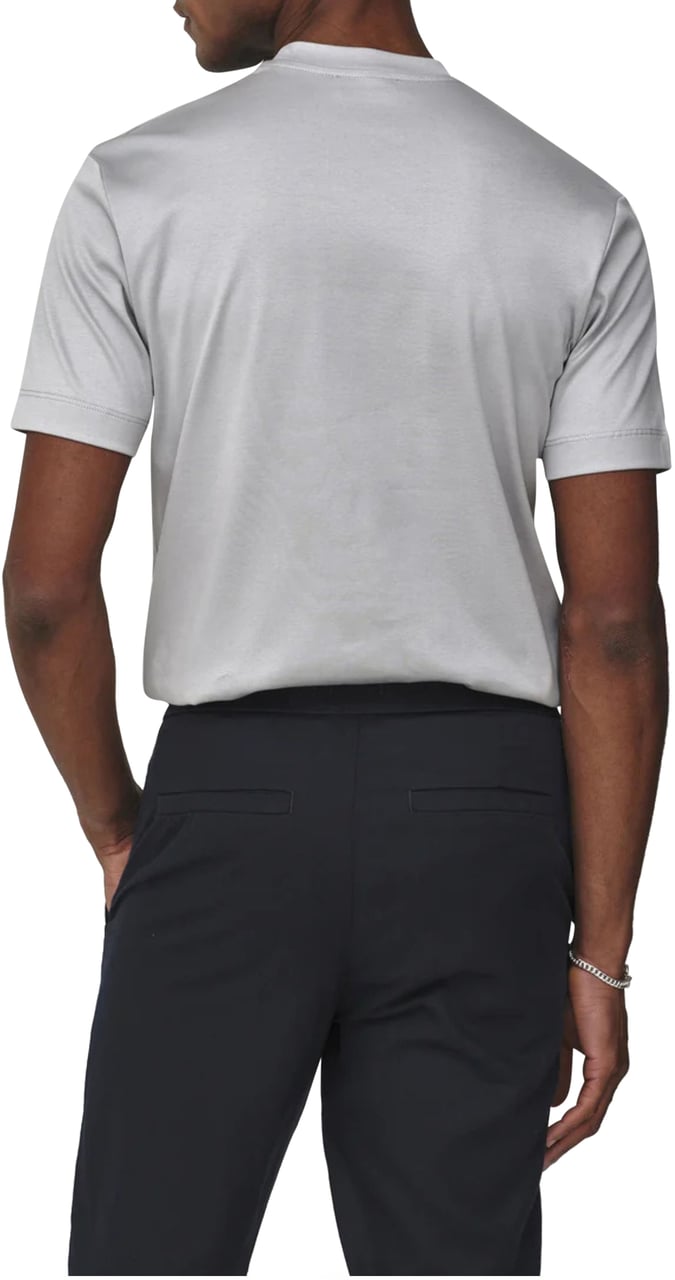 Valenza Valenza Interlock Supima T-shirts Grijs 1001 Grijs