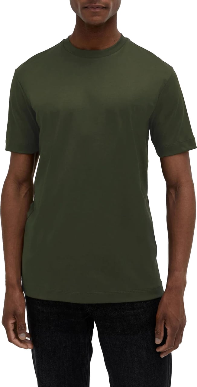 Valenza Valenza Interlock Supima T-shirts Groen 1001 Groen