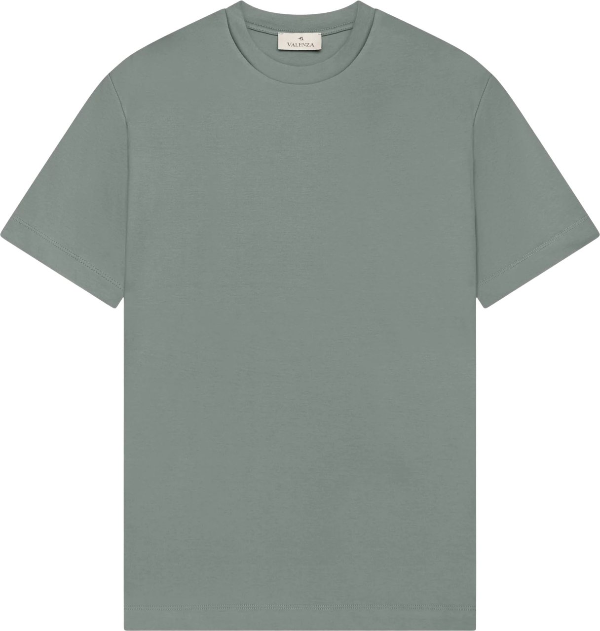 Valenza Interlock Supima T-shirts Olijf 1001 Groen