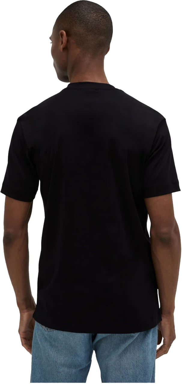 Valenza Valenza Interlock Supima T-shirts Zwart 1001 Zwart