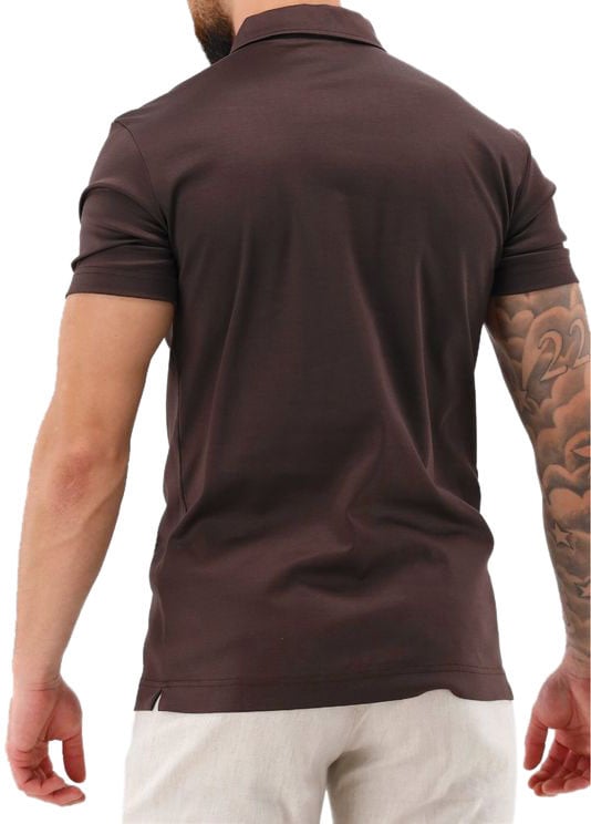 Valenza Valenza Polo Supima Polo Schiller Ebony Brown Bruin