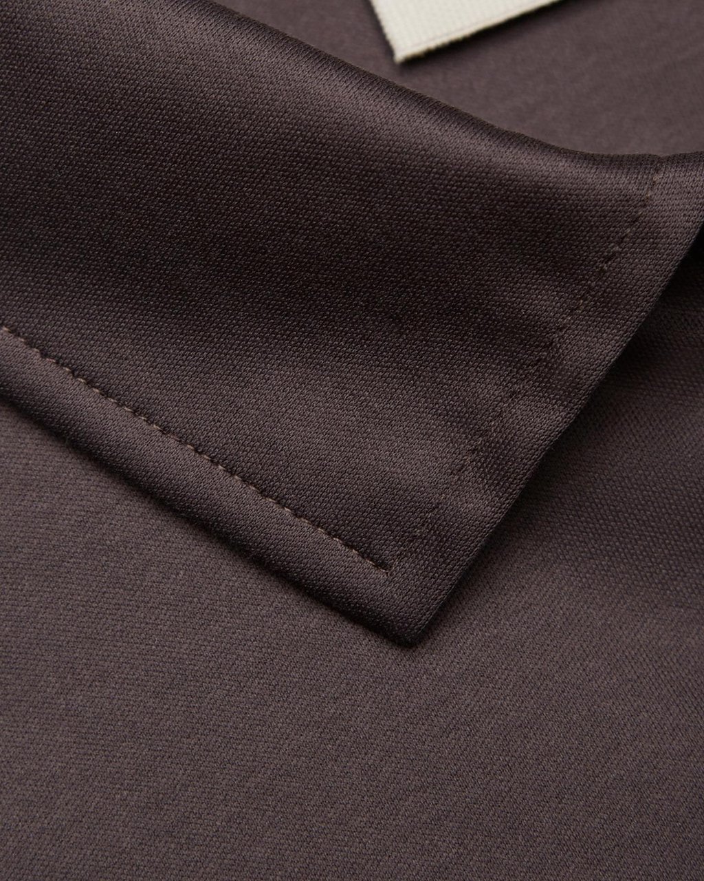 Valenza Heren Supima Polo Zip Collar L/S Grijs