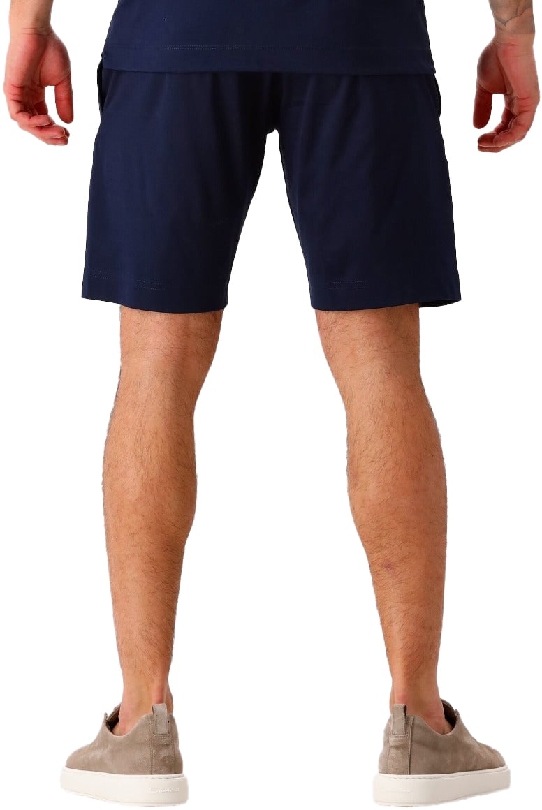 Valenza Valenza Korte Broek Donker Blauw Interlock Supima 42 Blauw