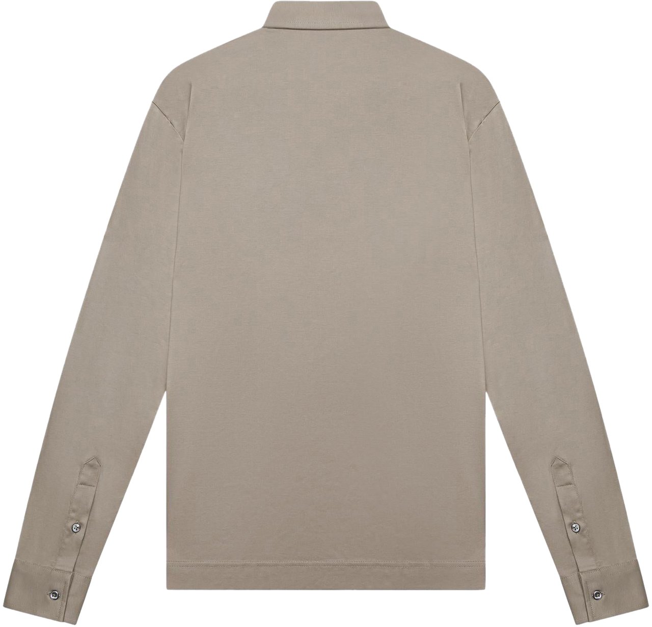 Valenza Heren Interlock Supima Shirt L/S Grijs