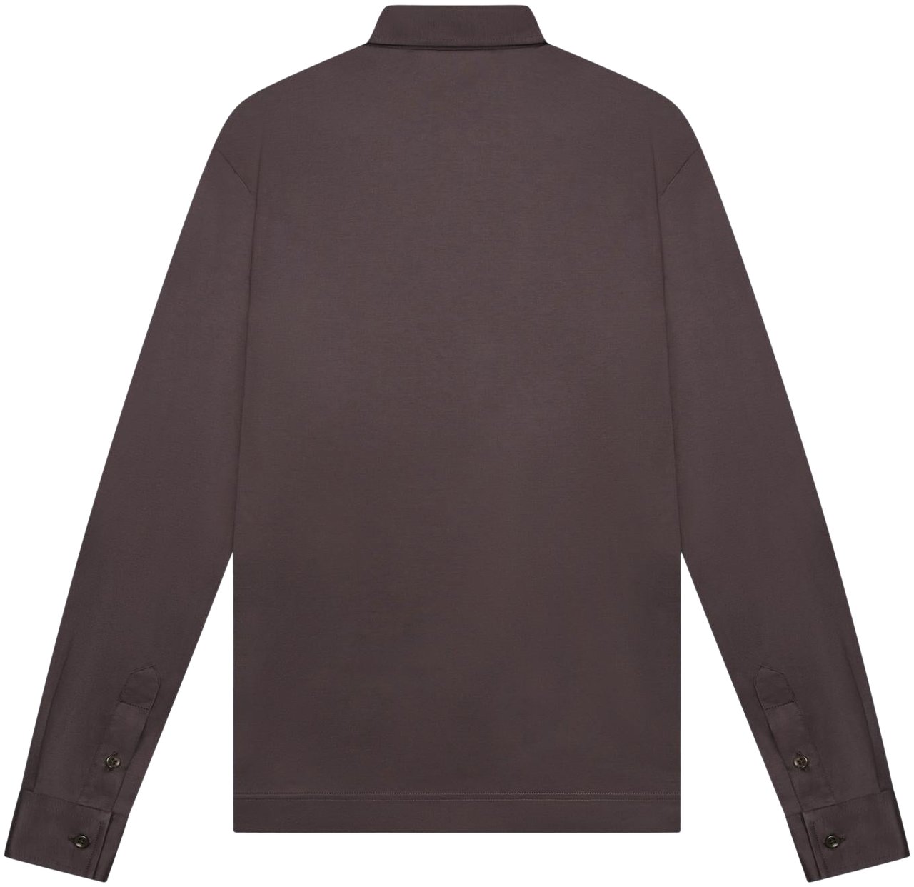 Valenza Heren Interlock Supima Shirt L/S Grijs