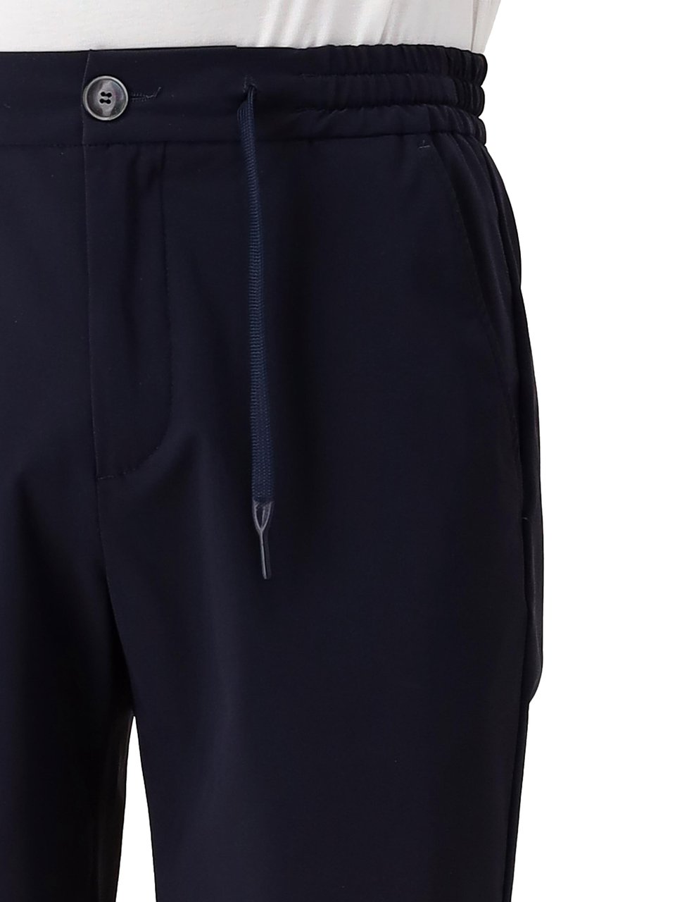 Valenza Valenza Short Blauw Tech Stretch Shorts Navy 0060 Blauw
