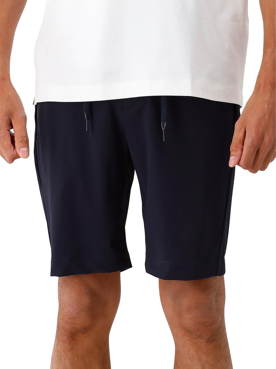 Valenza Valenza Short Blauw Tech Stretch Shorts Navy 0060 Blauw