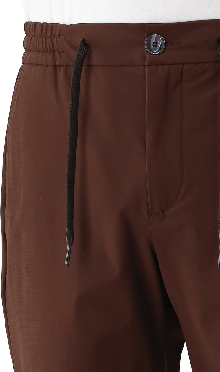 Valenza Valenza Short Bruin Tech Stretch Shorts Dark Brown 0080 Bruin