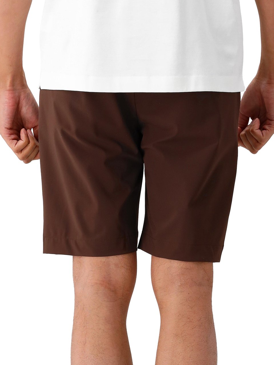 Valenza Valenza Short Bruin Tech Stretch Shorts Dark Brown 0080 Bruin