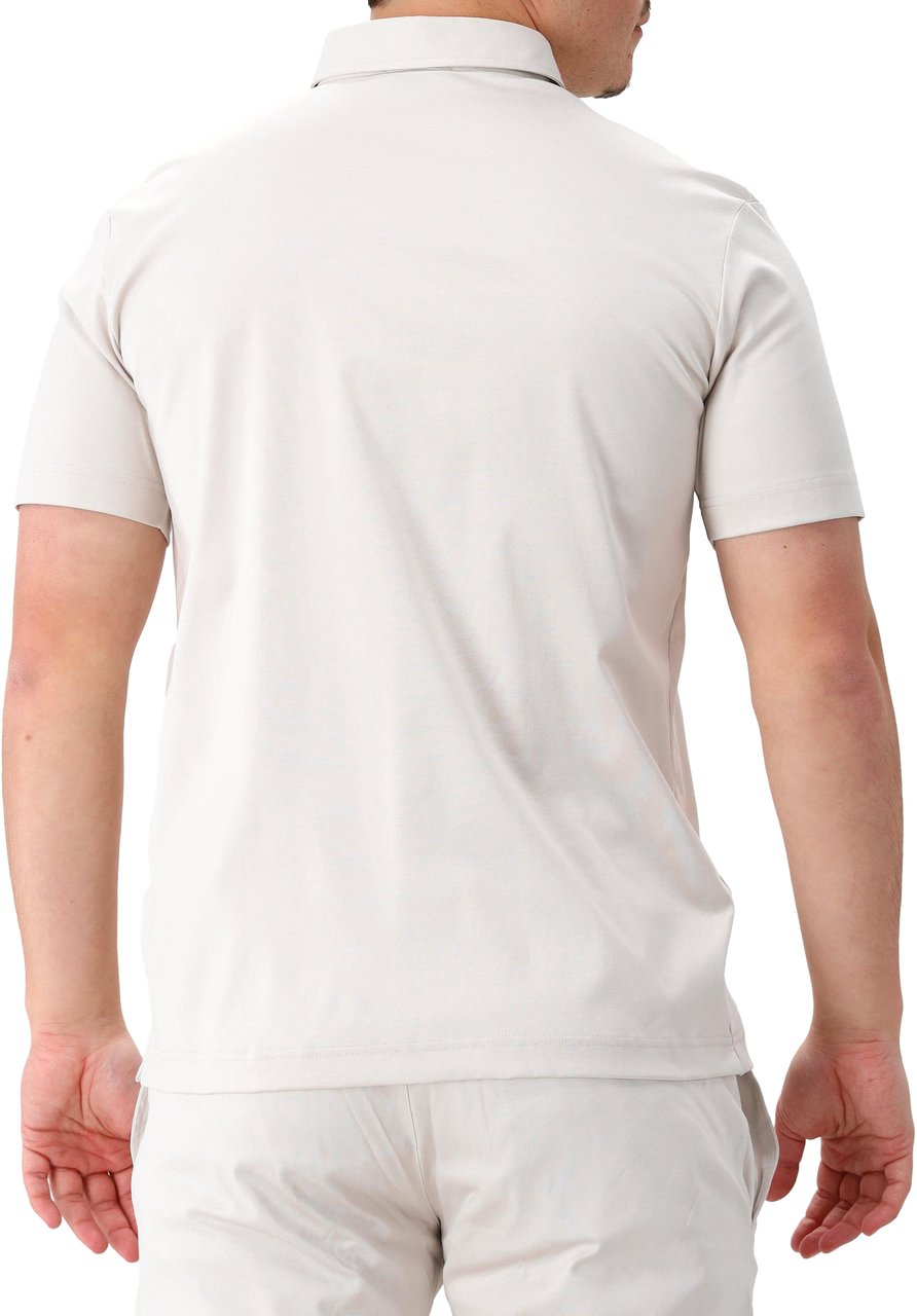 Valenza Valenza Overhemd Korte Mouw Grijs Interlock Supima Shirt Pearl Grey 15 Grijs