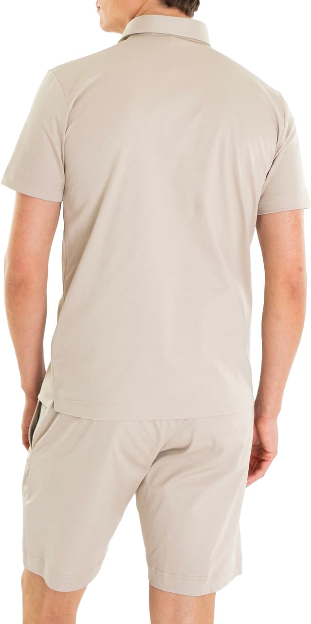 Valenza Heren Interlock Supima Shirt Beige Beige