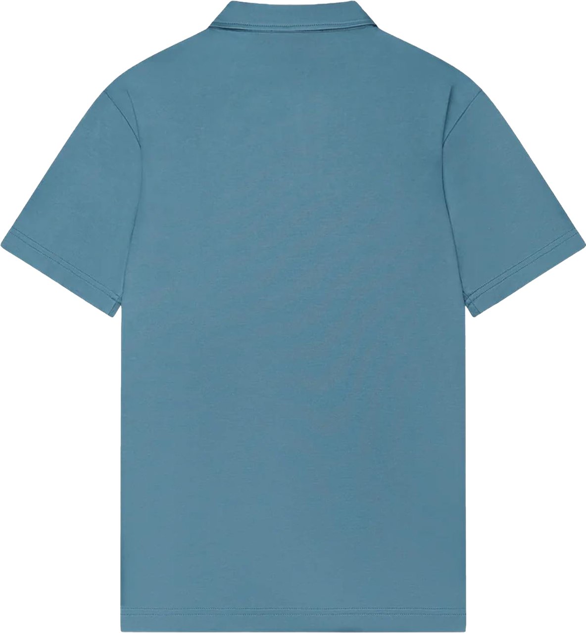 Valenza Heren Supima Polo Zip Collar Blauw