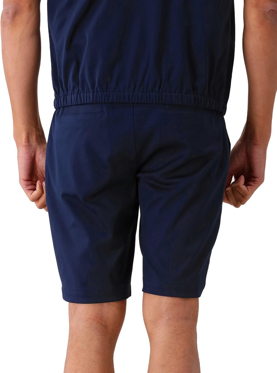 Valenza Valenza Korte Broek Blauw Supima Bermuda Shorts Navy 42 Blauw