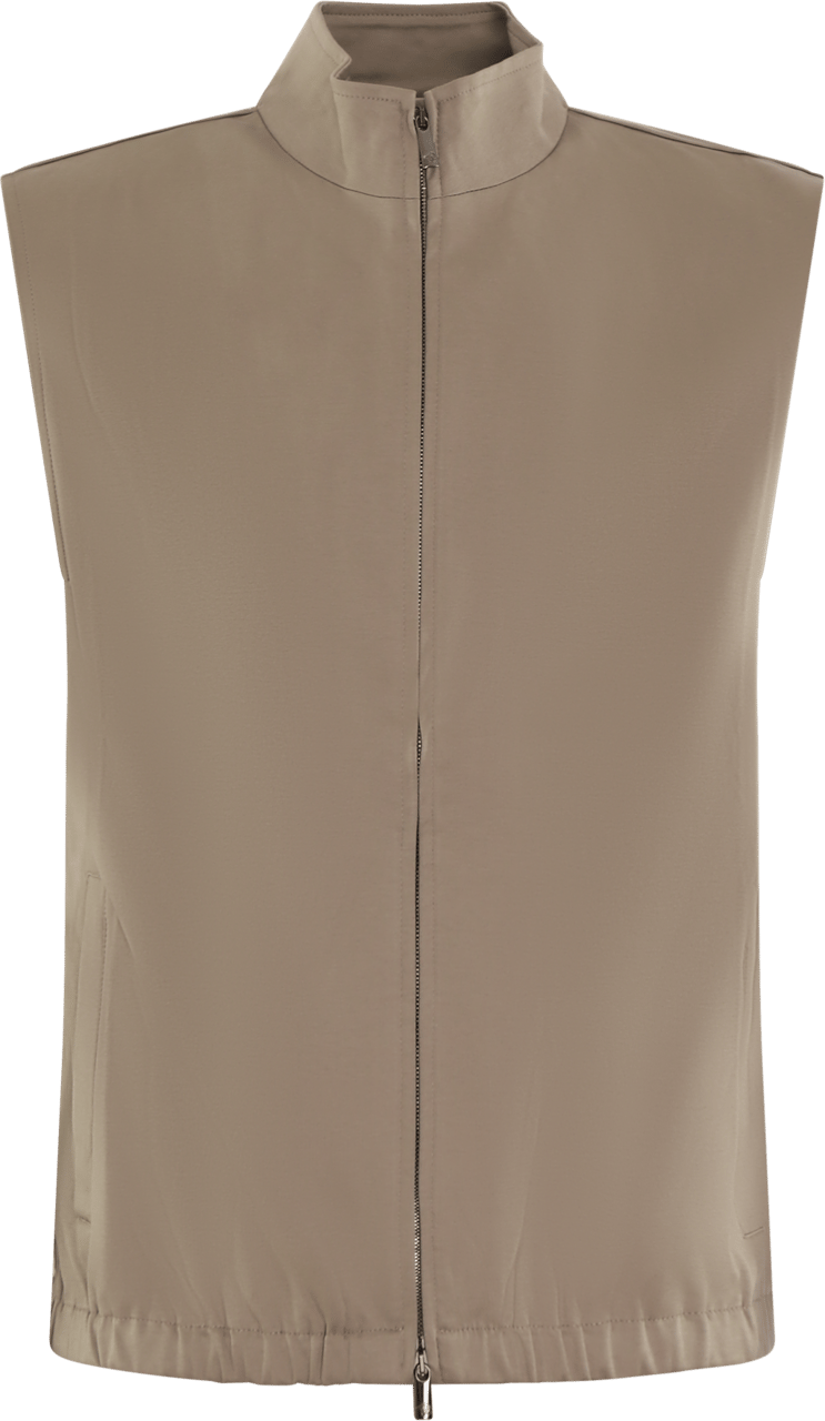 Valenza Heren Supima Bodywarmer Grijs/Beige Grijs