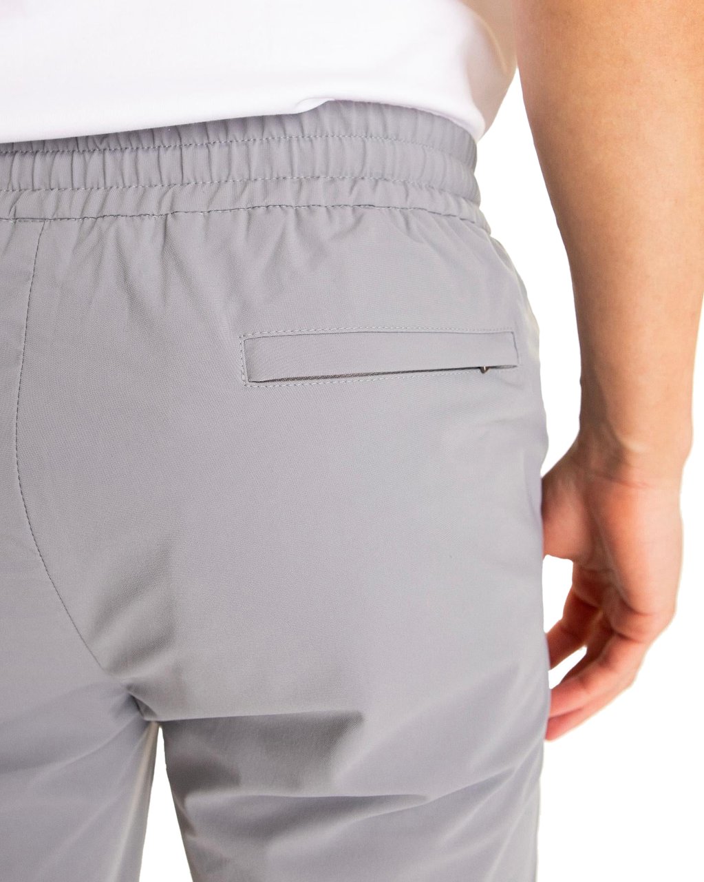 Valenza Heren Tech Stretch Short Grijs Grijs
