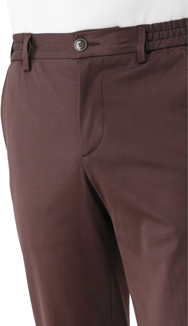 Valenza Valenza Pantalon Bruin Heavy Supima Tapered Bruin