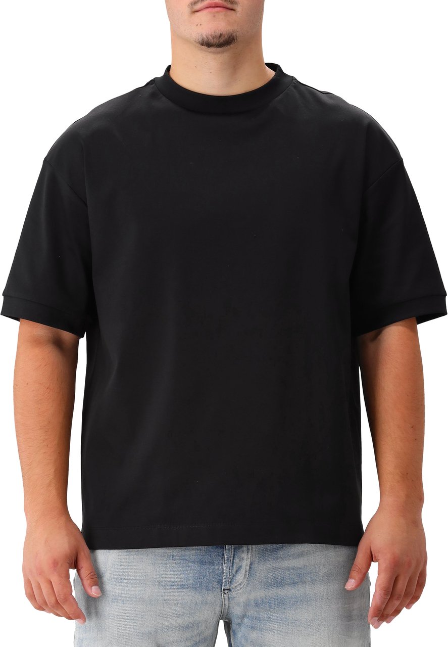Valenza Valenza T-Shirt Zwart Heavy Supima Oversized Zwart