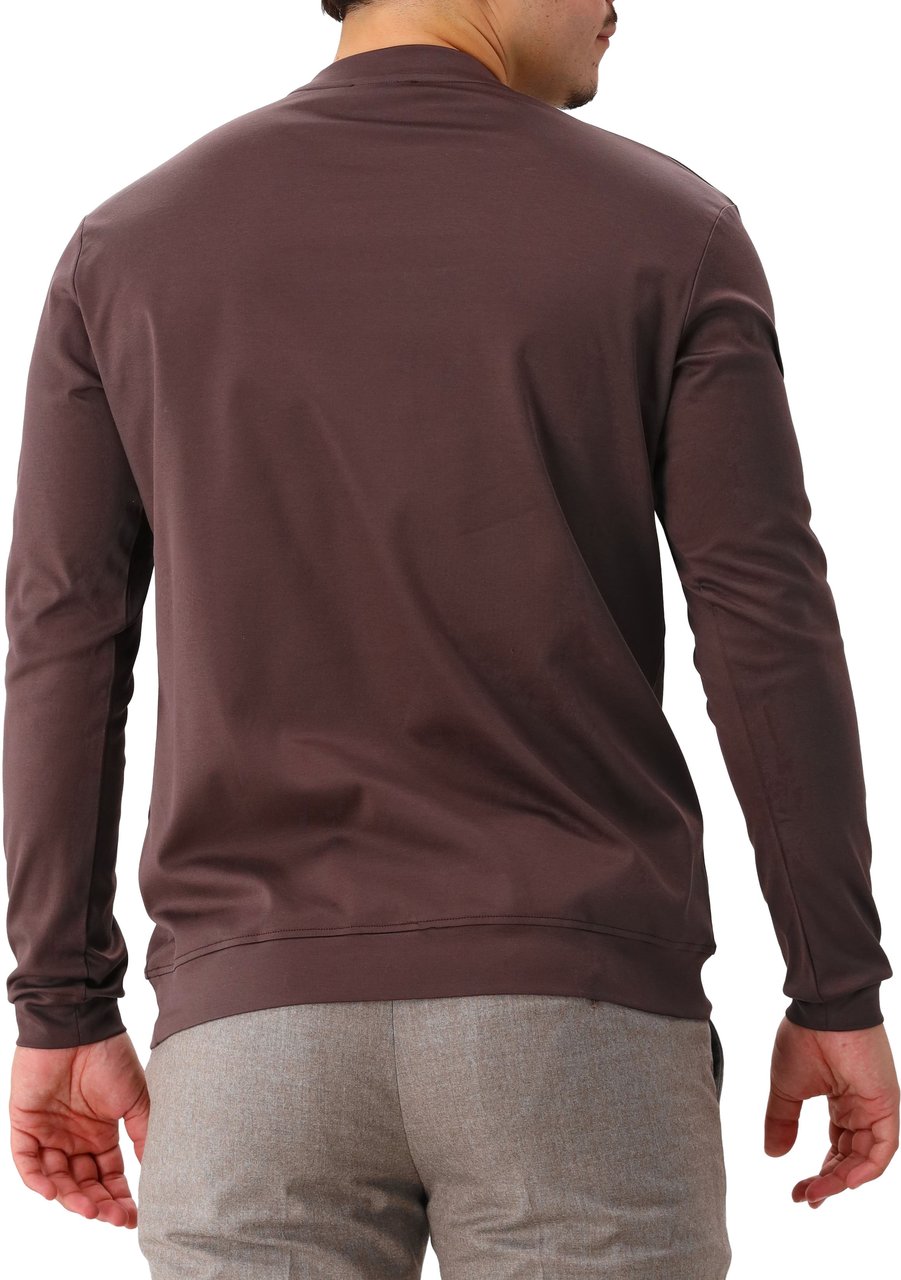 Valenza Valenza Longsleeve Bruin Heavy Supima Sweater Bruin