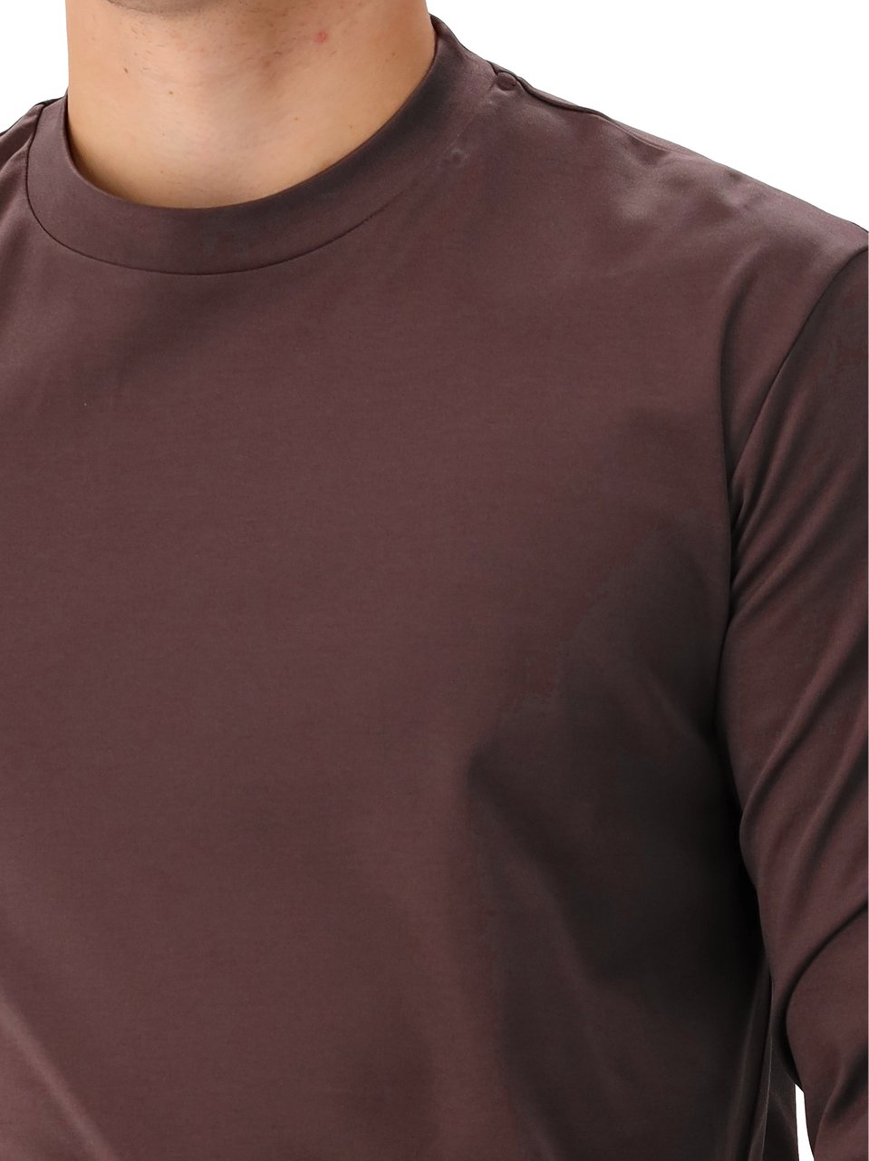 Valenza Valenza Longsleeve Bruin Heavy Supima Sweater Bruin