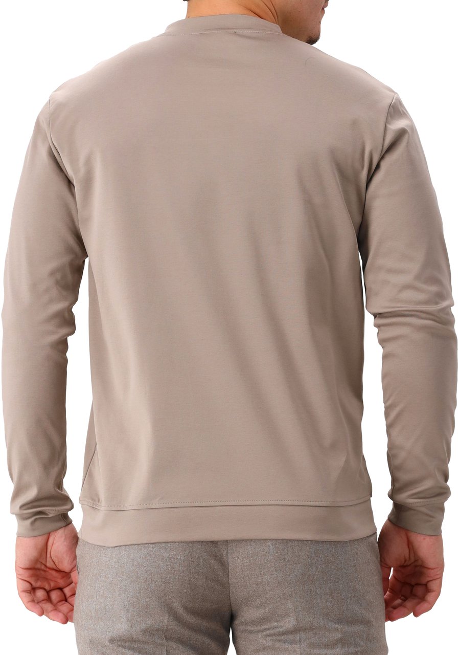 Valenza Valenza Longsleeve Bruin Heavy Supima Sweater Bruin