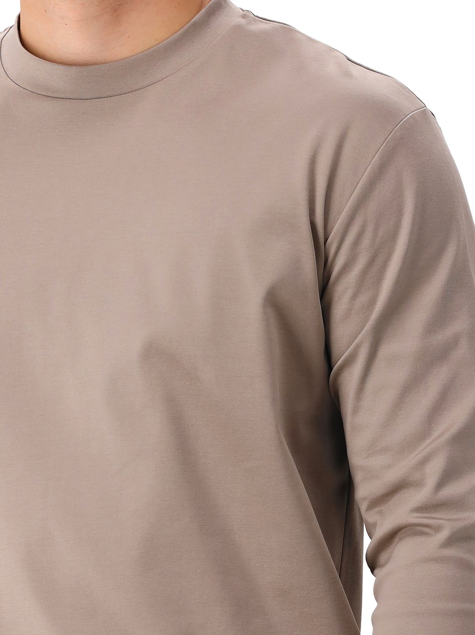 Valenza Valenza Longsleeve Bruin Heavy Supima Sweater Bruin