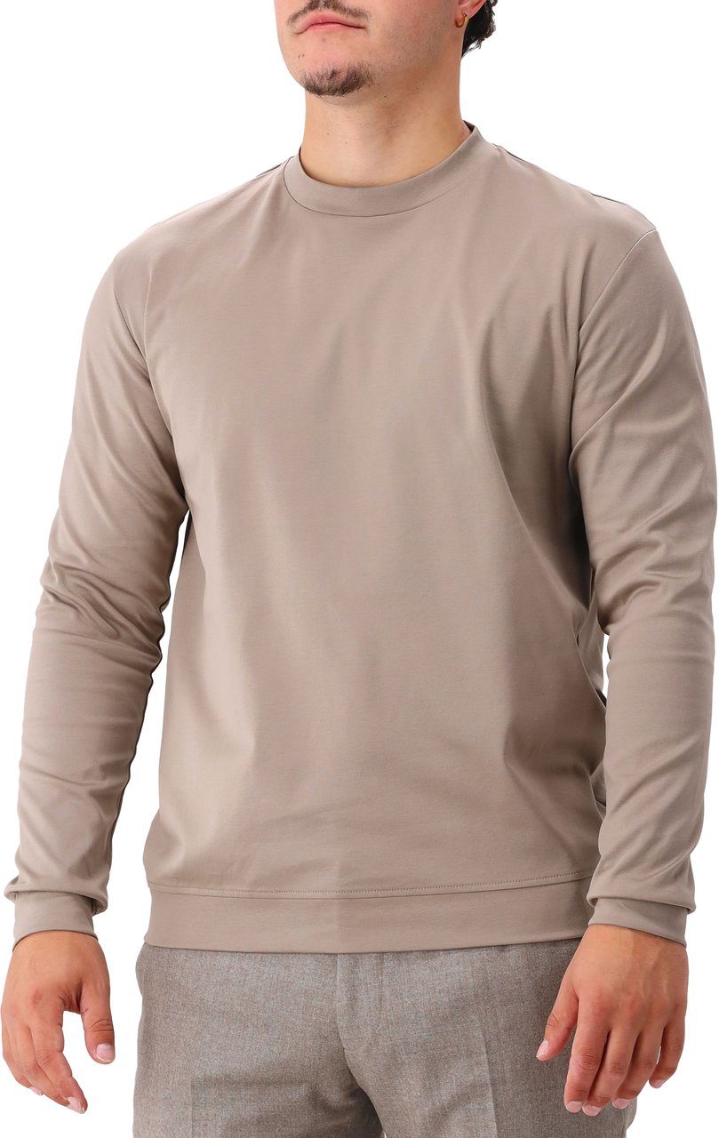Valenza Valenza Longsleeve Bruin Heavy Supima Sweater Bruin