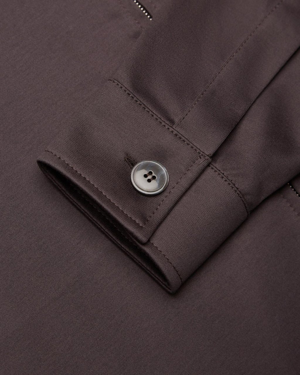 Valenza Heren Heavy Supima Overshirt Grijs
