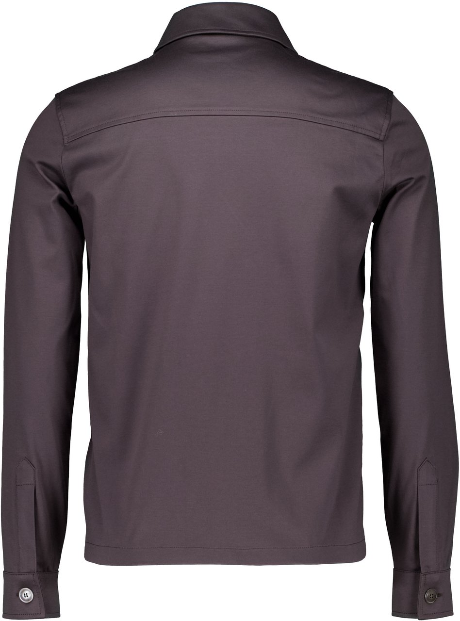 Valenza Heren Heavy Supima Overshirt Grijs