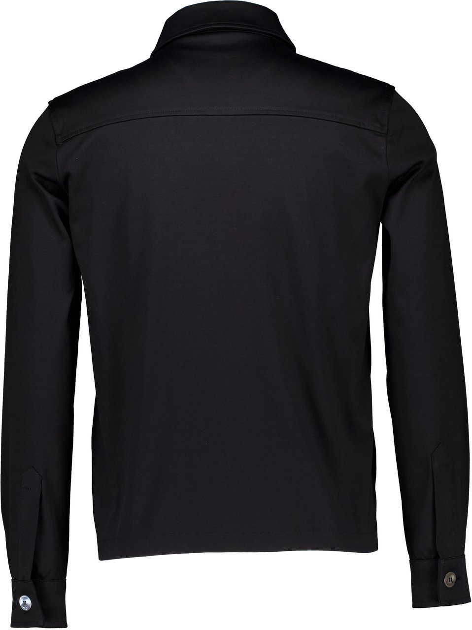 Valenza Heren Heavy Supima Overshirt Zwart