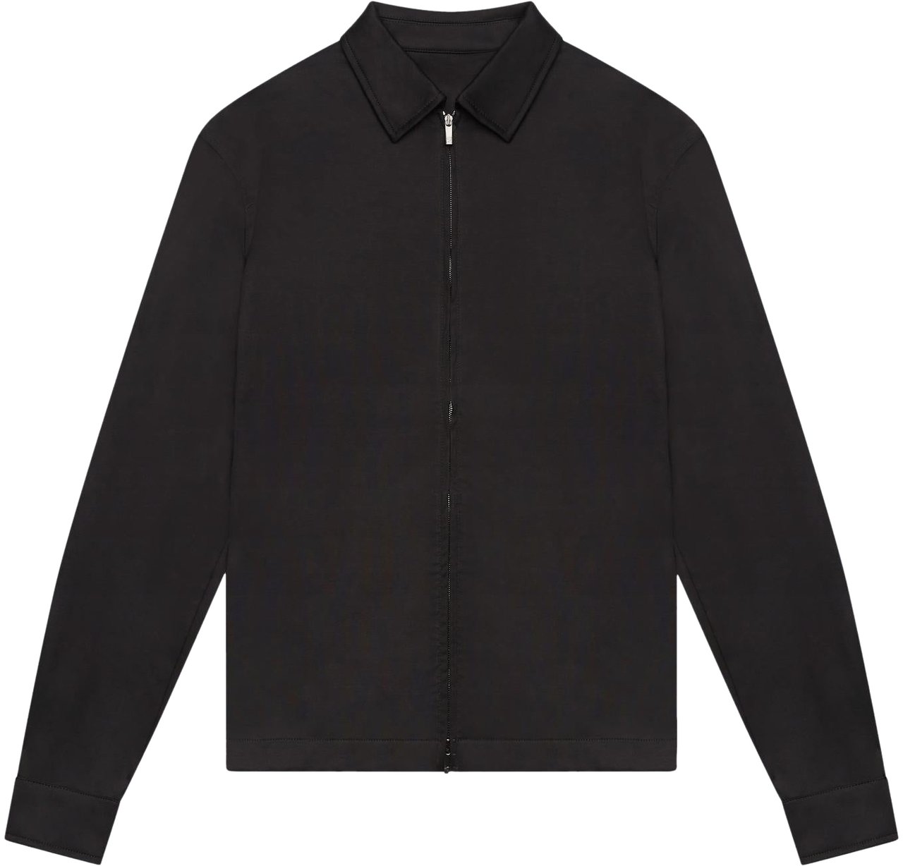Valenza Heren Heavy Supima Overshirt Zwart