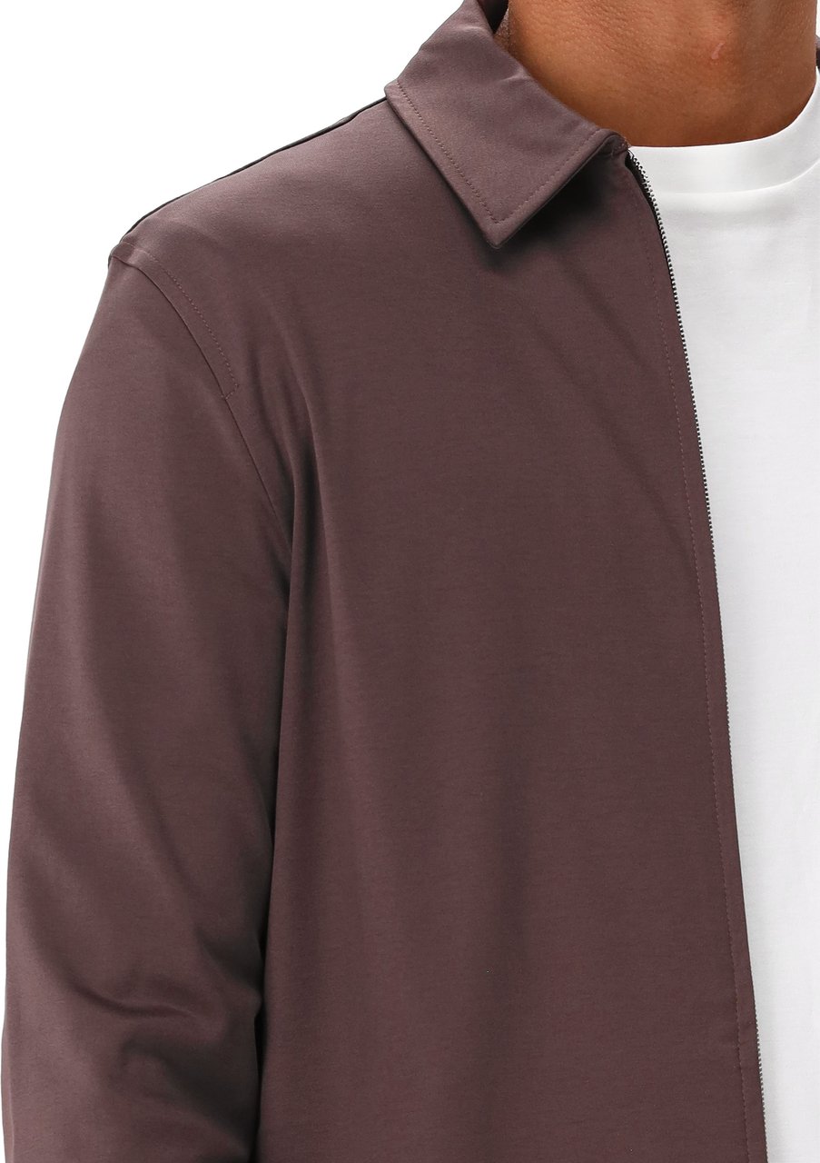 Valenza Valenza Overshirt Ebony Brown Heavy Supima Bruin