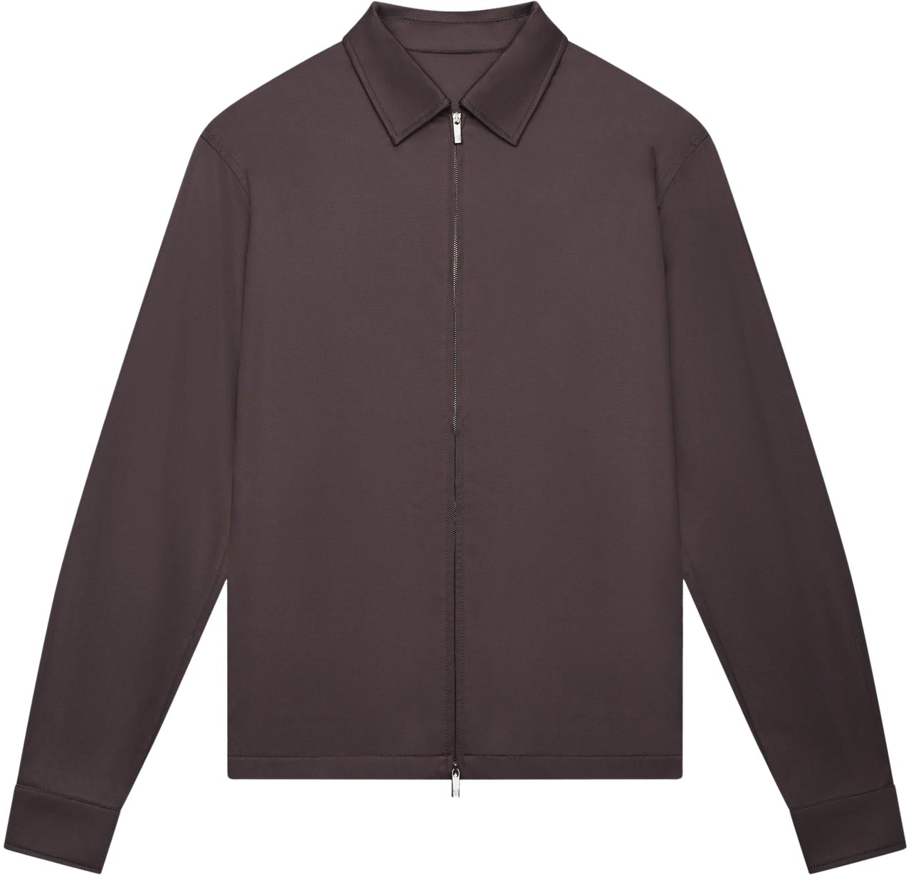 Valenza Heren Heavy Supima Overshirt Grijs